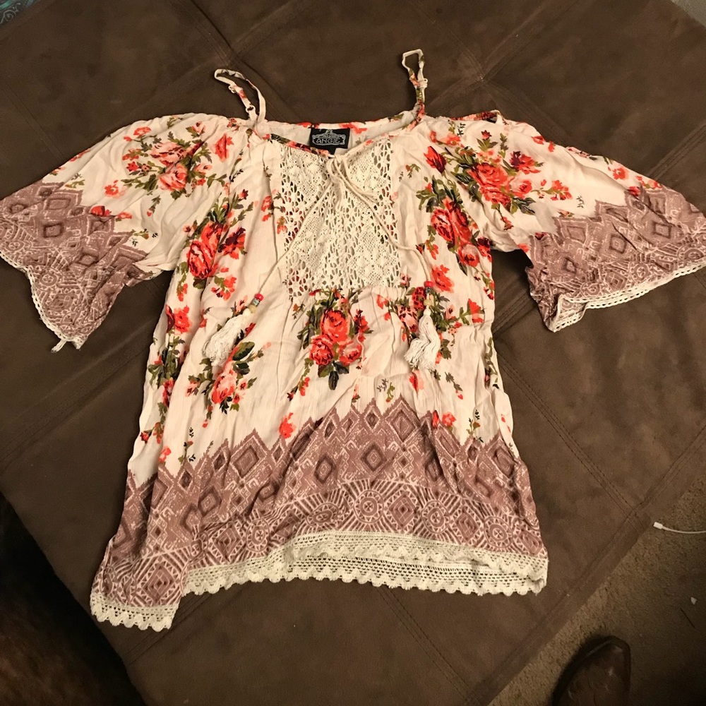 Charlotte Russe off the shoulder top